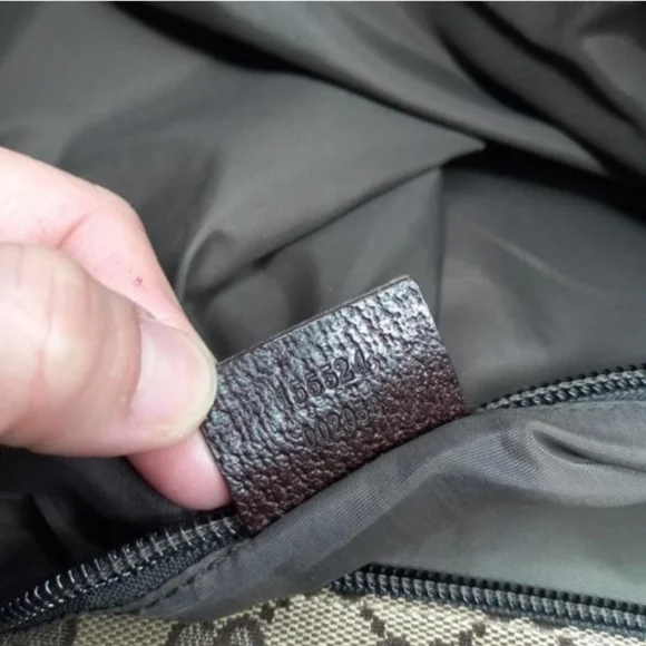 Authentic Gucci GG Monogram Supreme Sherry Web Diaper Tote Bag - Picture 7 of 11